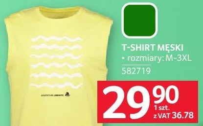 T-shirt męski promocja w Selgros