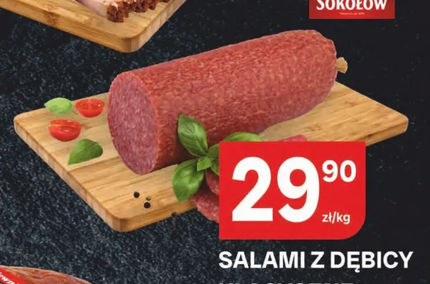 Salami z Dębicy klasyczne Sokołów promocja w Chorten