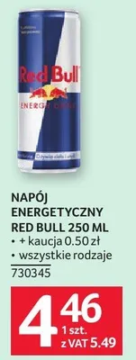 Napój energetyczny cranberry Delito promocja w Selgros