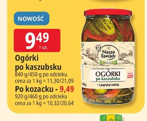 Ogórki po kaszubsku Nasze Specjały promocja w Leclerc