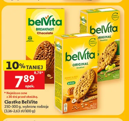 Ciastka BelVita promocja w Auchan