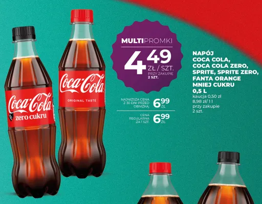 Napój gazowany Sprite promocja w Duży Ben