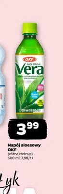 Napój aloesowy OKF promocja w Netto