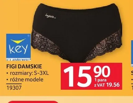 Figi damskie Key promocja w Selgros