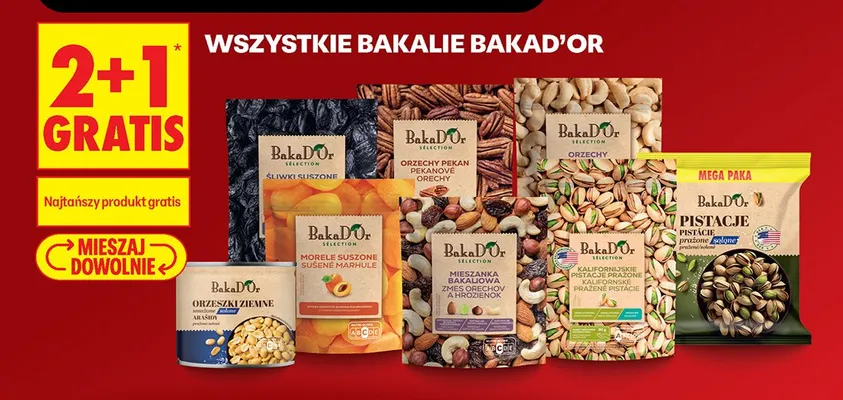Mieszanka bakaliowa BakaD'Or promocja w Biedronka