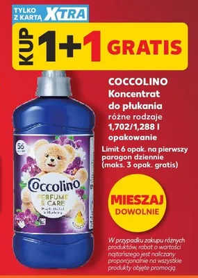 Koncentrat do płukania Coccolino Perfume Care promocja w Kaufland