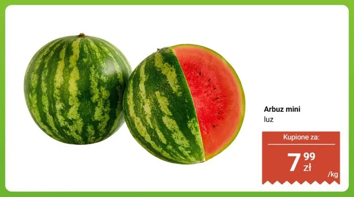 Arbuz mini luz promocja w Dino