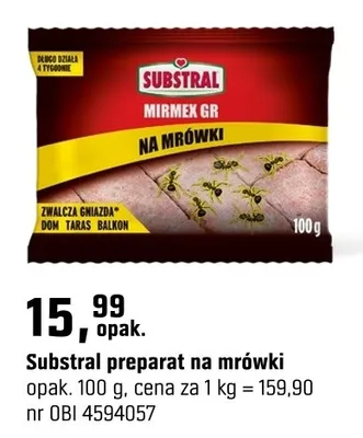 Preparat na mrówki promocja w OBI