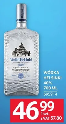 Wódka Helinski 40% 700 ml promocja w Selgros