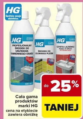 Profesjonalny środek do usuwania kamiennego osadu promocja w Carrefour Market