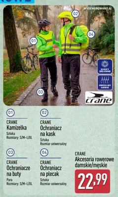 Ochraniacz na plecak Crane promocja w Aldi