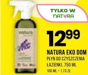 Płyn NATURA EKO DOM Płyn do czyszczenia łazienki, 750 ml promocja w Drogerie Natura