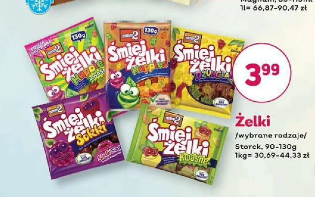 Żelki nimm2 Śmiejżelki promocja w Bliski