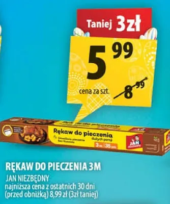 Rękawy do pieczenia 3m promocja w Arhelan