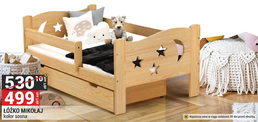 Łóżko Mikołaj promocja w Merkury Market