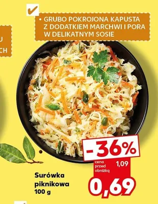 Surówka piknikowa promocja w Kaufland