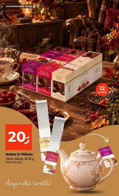 Herbata Sir William's Duke of Forest promocja w Dealz