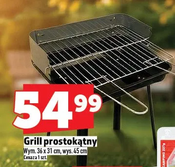 Grill prostokątny promocja w TOPAZ