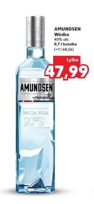 Wódka AMUNDSEN 40% alk. promocja w Kaufland