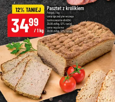 Pasztet z królikiem promocja w POLOmarket