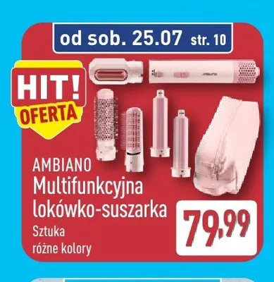 Multifunkcyjna lokówko-suszarka AMBIANO promocja w Aldi