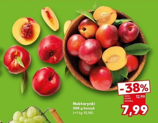 Nektarynki promocja w Kaufland