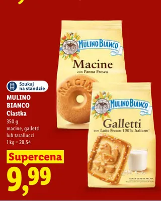 Ciastka Mulino Bianco Macine promocja w Lidl