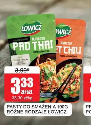 Pasta do smażenia Sweet Chili Łowicz promocja w Bingo