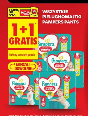 Pieluchomajtki active baby pants promocja w Biedronka