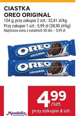 Ciastka Oreo Original promocja w Stokrotka