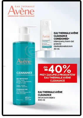 Żel oczyszczający Eau Thermale Avène Cleanance promocja w Ziko Dermo