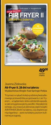 Książka Air Fryer II. 28 dni na talerzu Joanna Bielewska oprawa miękka promocja w Empik