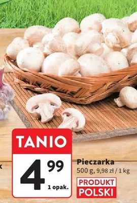 Pieczarka promocja w Intermarche