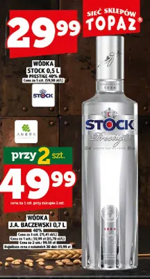 Wódka Stock Prestige promocja w TOPAZ