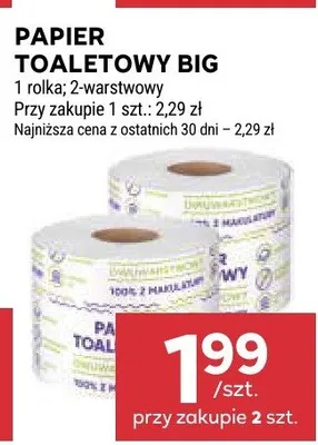 Papier toaletowy promocja w Stokrotka