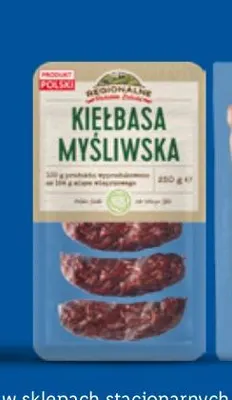 Kiełbasa myśliwska Regionalne Polskie Szlaki promocja w Lidl
