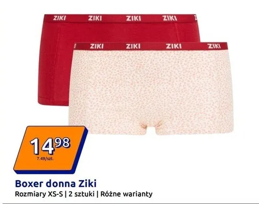 Bokserki damskie 2-pak promocja w Action