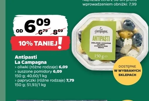 Antipasti papryczki La Campagna promocja w Netto