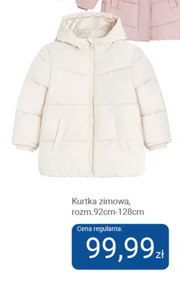 Kurtka zimowa rozm. 92 cm-128 cm promocja w Smyk