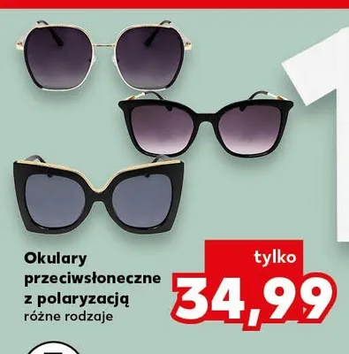 Okulary przeciwsłoneczne z polaryzacją promocja w Kaufland