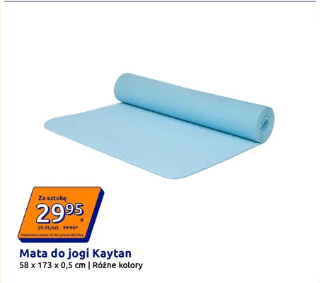 Mata do jogi Kaytan promocja w Action