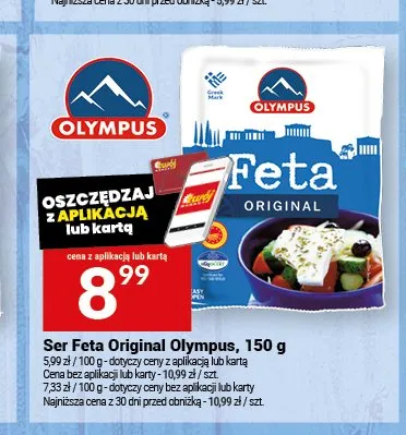 Ser Feta Original Olympus promocja w Twój Market