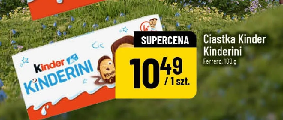 Ciastka Kinder Kinderini promocja w POLOmarket