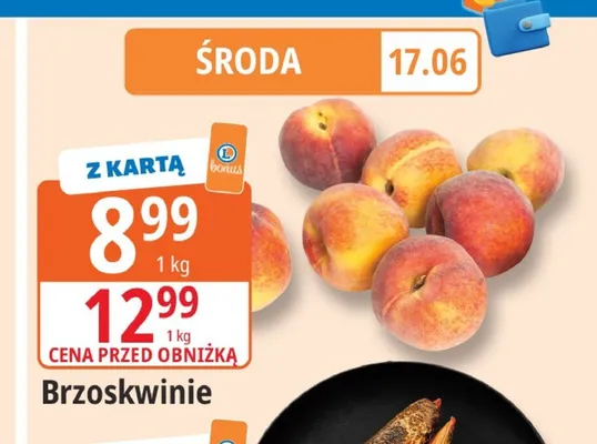 Brzoskwinie promocja w Leclerc