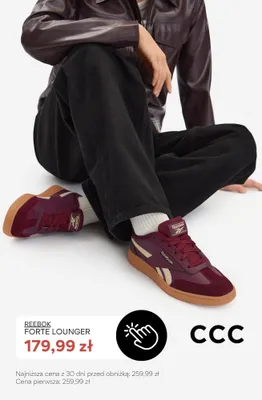 Buty sportowe Reebok Forte Lounger promocja w CCC
