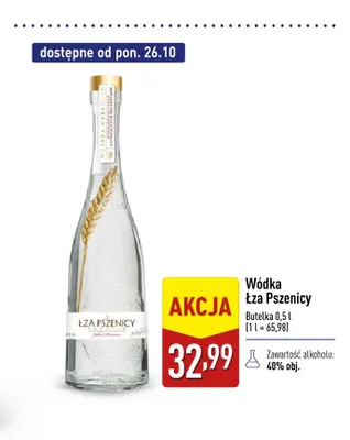 Wódka Łza Pszenicy promocja w Aldi