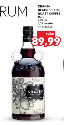 Rum Kraken Black Spiced promocja w Kaufland