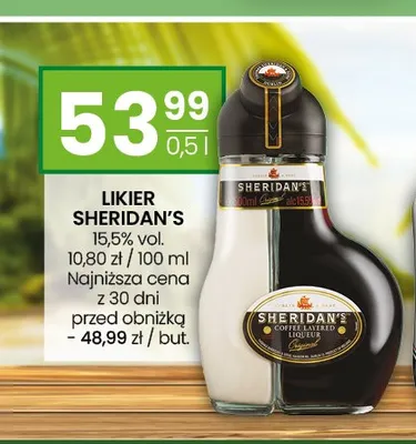 Likier Sheridan's promocja w Twój Market