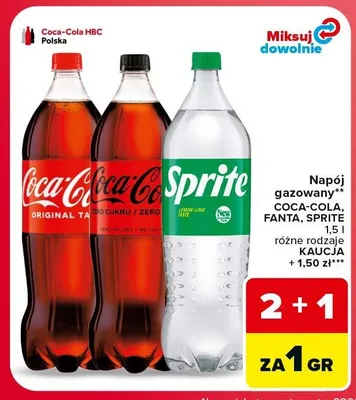 Napój gazowany Fanta promocja w Carrefour