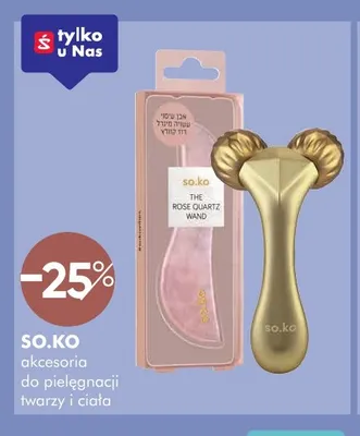 Akcesoria do pielęgnacji twarzy i ciała SO.KO promocja w Super-Pharm